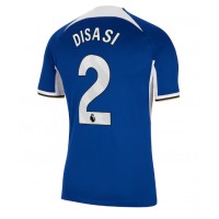 Camiseta Chelsea Axel Disasi #2 Primera Equipación 2023-24 manga corta